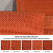 Remi Cotton Blend Jacquard Woven Geometric Fringe Bedspread Set - Rust