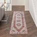 Layland Classic Medallion Traditional Indoor Area Rug or Runner - Rust