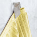 Soho Ribbed Textured Cotton Ultra-Absorbent Hand Towel and Bath Sheet Set - Golden Mist