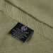 Milan Cotton Textured Striped Lightweight Woven Blanket - Sage