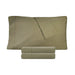 300 Thread Count Cotton Percale Solid Pillowcase Set  - Sage