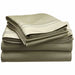 700 Thread Count Egyptian Cotton Embroidered Deep Pocket Sheet Set - Sage