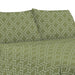 Cotton Flannel Trellis Deep Pocket Sheet Set - Sage