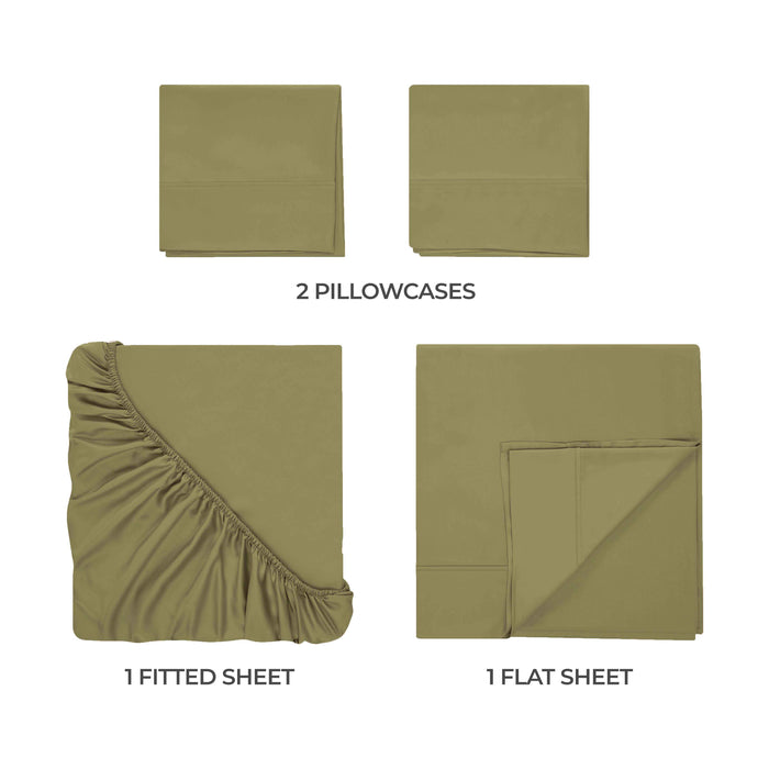Egyptian Cotton 400 Thread Count Deep Pocket Sheet Set