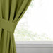 Solid Machine Washable Room Darkening Blackout Curtains, Set of 2 - Sage