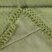 Remi Cotton Blend Jacquard Woven Geometric Fringe Bedspread Set - Sage
