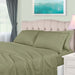 Egyptian Cotton 650 Thread Count Solid Deep Pocket Sheet Set - Sage