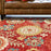 Floral Medallion Country Cottage Hand-Tufted Handmade Indoor Area Rug