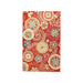 Floral Medallion Country Cottage Hand-Tufted Handmade Indoor Area Rug - Rust