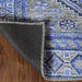 Southwestern Geometric Diamonds Indoor Area Rug Or Runner Rug - Sapphire Blue