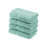 Egyptian Cotton Pile Plush Heavyweight Hand Towel Set of 4 - SeaFoam