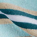 Cotton Stripe 2 Piece Bath Sheet Set - Sea Foam