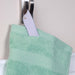 Kendell Egyptian Cotton 2 Piece Bath Sheet Set with Dobby Border - Seafoam