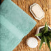 Egyptian Cotton Pile Plush Heavyweight Absorbent 8 Piece Towel Set - SeaFoam
