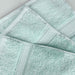 Egyptian Cotton Pile Plush Heavyweight Absorbent Bath Sheet Set of 2 - Seafoam