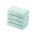 Egyptian Cotton Pile Solid 10-Piece Towel Set - Seafoam