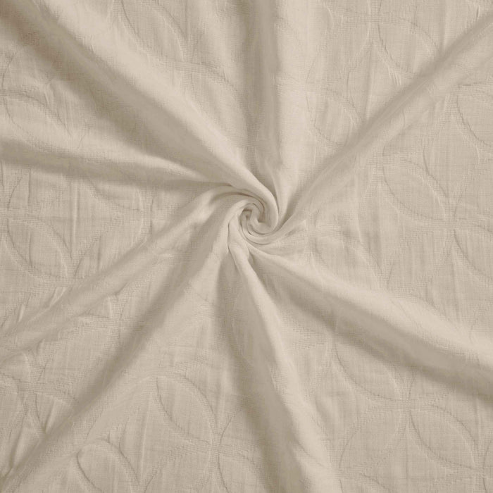 Serenity Cotton Matelasse Weave Jacquard Celtic Circle Bedspread Set