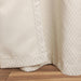 Blackout Solid Shimmer Grommet Curtain Panel Set 42" - Ivory