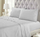 Gina Organic Cotton 300 Thread Count Deep Pocket Fitted Bed Sheet - Silver