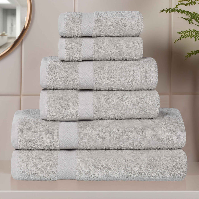 Frankly Eco Friendly Cotton 6 Piece Towel Set