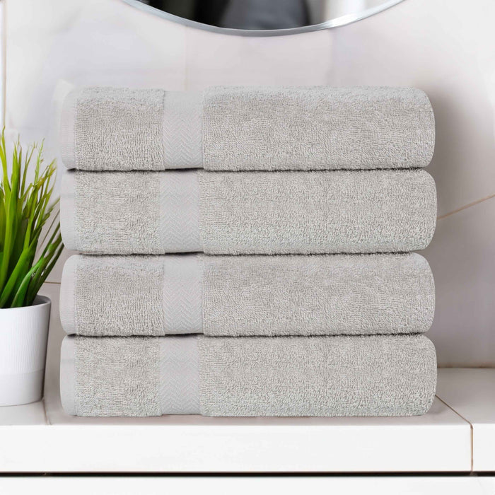 Franklin Cotton Eco Friendly 4 Piece Bath Towel Set