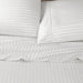 Egyptian Cotton 600 Thread Count 2 Piece Striped Pillowcase Set - Silver