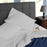 Organic Cotton 300 Thread Count Percale Extra Deep Pocket Bed Sheet Set