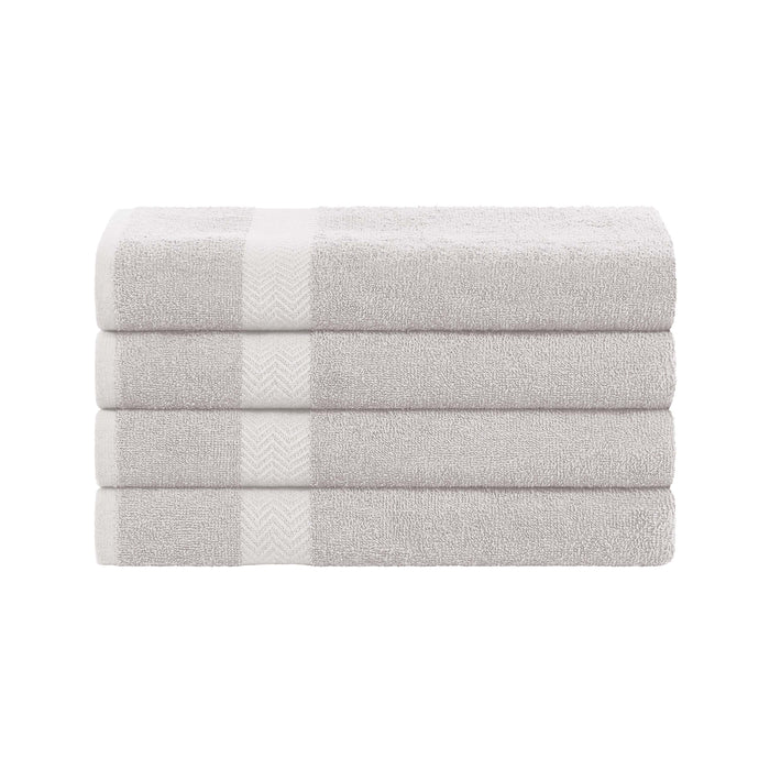 Franklin Cotton Eco Friendly 4 Piece Bath Towel Set