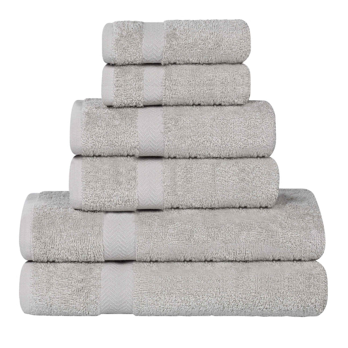 Frankly Eco Friendly Cotton 6 Piece Towel Set