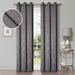 Waverly Thermal Blackout Grommet 2 Piece Curtain Panel Set 42" - Silver