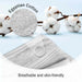 Heritage Egyptian Cotton 10 Piece Face Towel Set - Silver