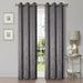 Waverly Thermal Blackout Grommet 2 Piece Curtain Panel Set 42" - Silver