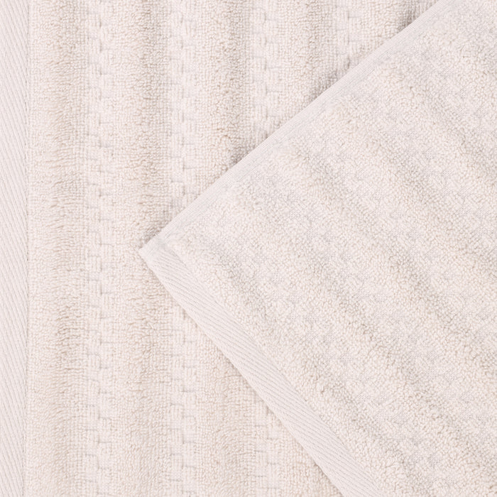 Zuma Zero Twist Cotton Medium Weight Soft Absorbent 3 Piece Towel Set