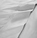 Gina Organic Cotton 300 Thread Count Deep Pocket Fitted Bed Sheet - Silver