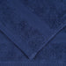 Smart Dry Zero Twist Cotton 6-Piece Assorted Towel Set - Navy Blue
