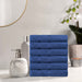 Smart Dry Zero Twist Cotton 6 Piece Hand Towel Set - Navy Blue