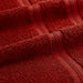 Smart Dry Zero Twist Cotton 6-Piece Assorted Towel Set - Crimson