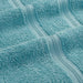 Smart Dry Zero Twist Cotton 8-Piece Assorted Towel Set - Turquoise
