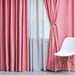 Solid Classic Modern Grommet Blackout Curtain Set - Pink