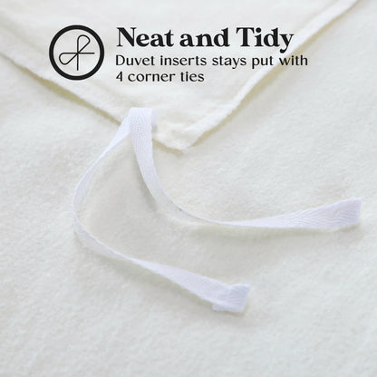 Solid Cotton Flannel Duvet Cover Set - Blue Nile Mills