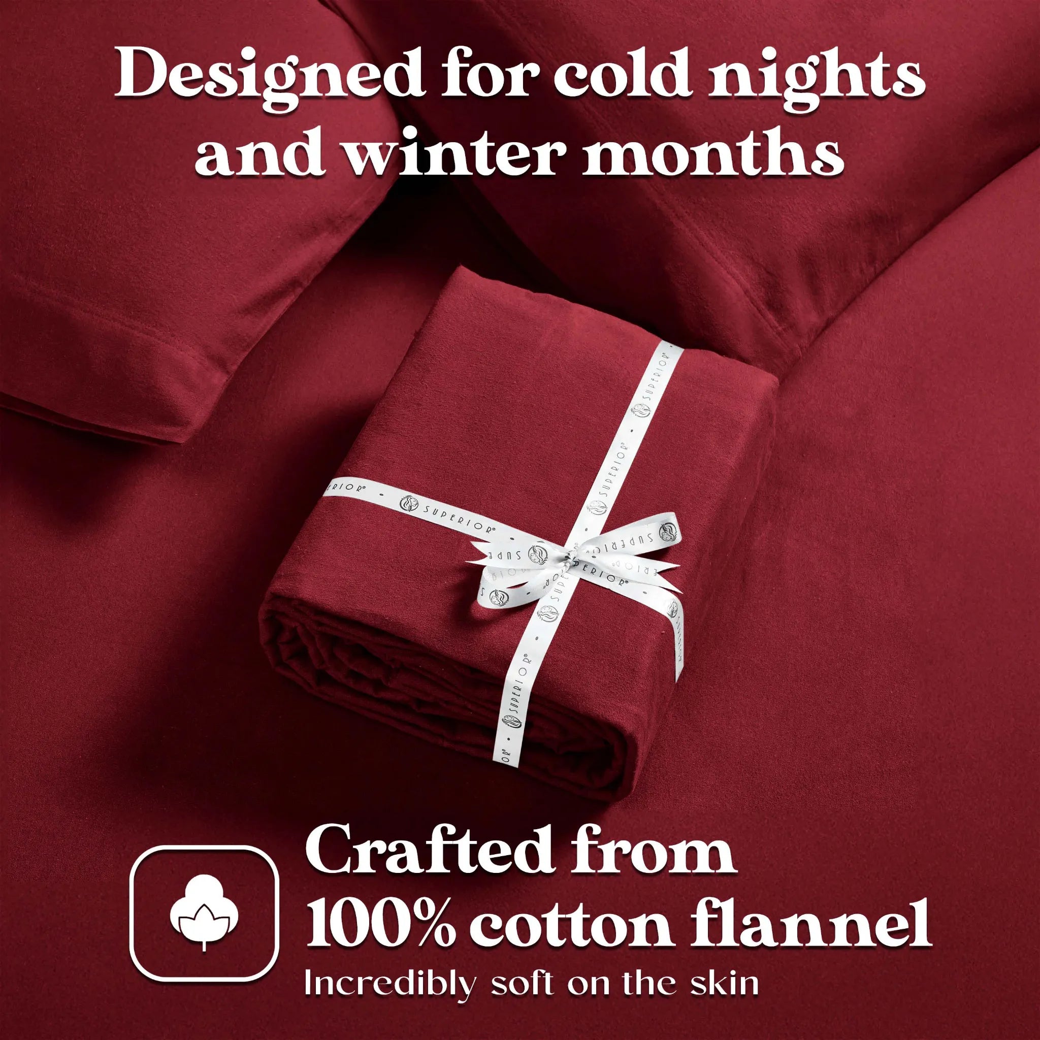 Flannel Cotton Modern Solid Deep Pocket Bed Sheet Set