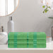 Rayon from Bamboo Blend Solid 6 Piece Hand Towel Set - Spring Green