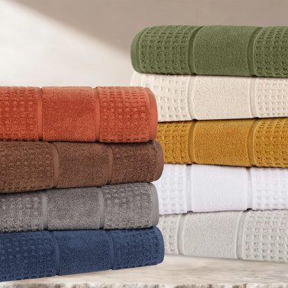 Superior Napa Cotton Absorbent Medium Weight Bath Towels, Set of 2
