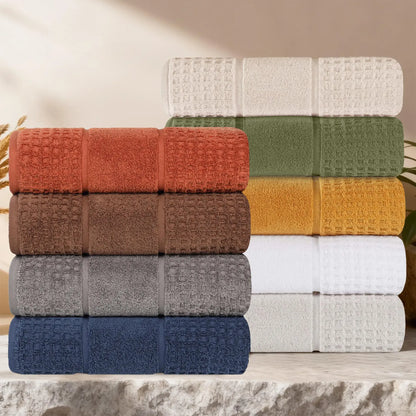 Superior Napa Cotton Absorbent Medium Weight Bath Towels, Set of 2