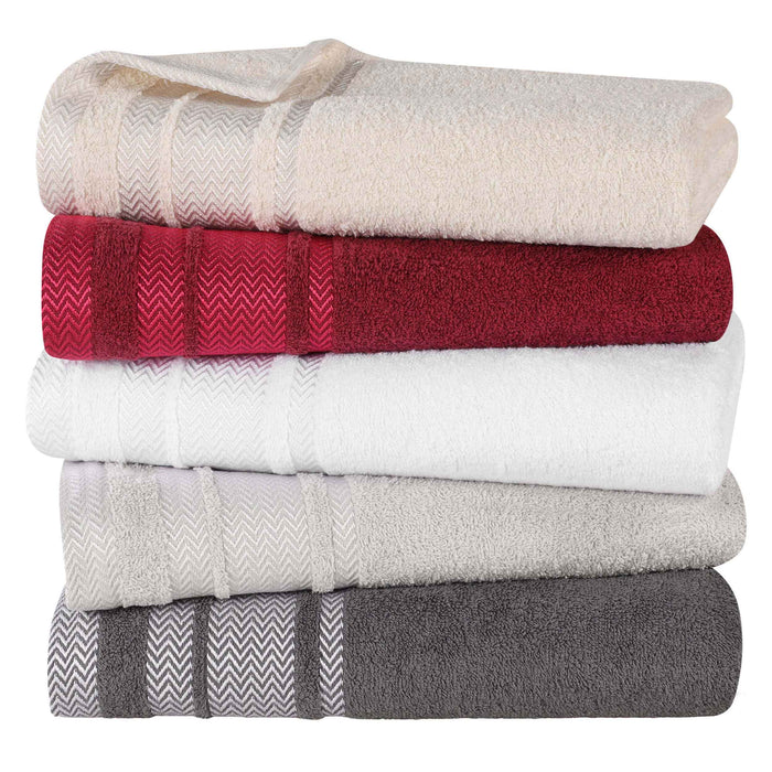 Hays Cotton Soft Medium Weight Bath Towel Set of 3