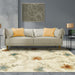 Fiore Modern Floral Abstract Indoor Area Rug - Stone