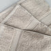Egyptian Cotton Pile Plush Heavyweight Absorbent 9 Piece Towel Set -Stone