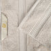 Egyptian Cotton Pile Plush Heavyweight Absorbent 9 Piece Towel Set -Stone