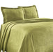 Geometric Fret Cotton Jacquard Matelasse Scalloped Bedspread Set - SweetPea