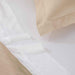 Egyptian Cotton 400 Thread Count Solid Duvet Cover Set - Tan